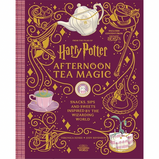 Harry Potter Afternoon Tea Magic: Official Snacks, Sips and Sweets Inspired by the Wizarding World - Official Harry Potter Cookbooks